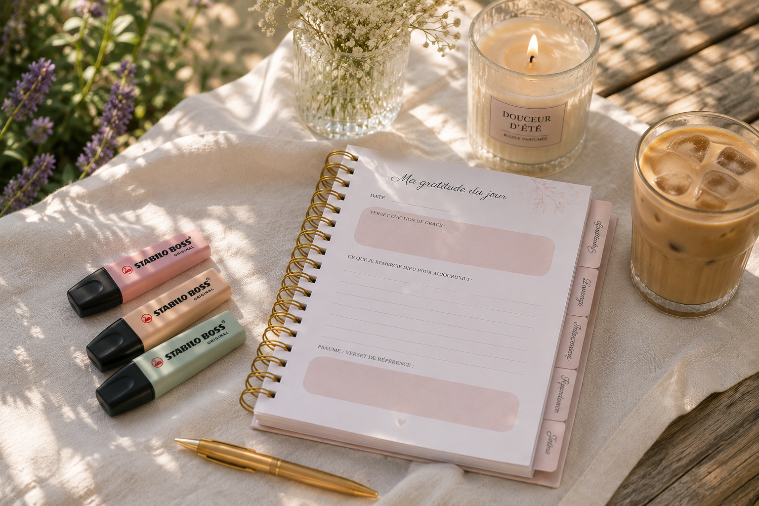 Journal de gratitude chrétien : pourquoi et comment commencer aujourd'hui