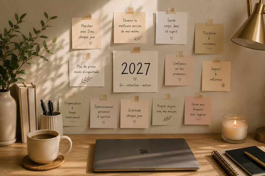 Comment planifier son année 2027 avec la foi : guide pas à pas