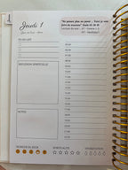 Planner chrétien 2026 - Agenda spirituel d'organisation