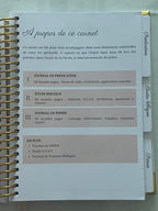 Carnet Spirituel 3-en-1 : Prédication · Étude Biblique · Prière