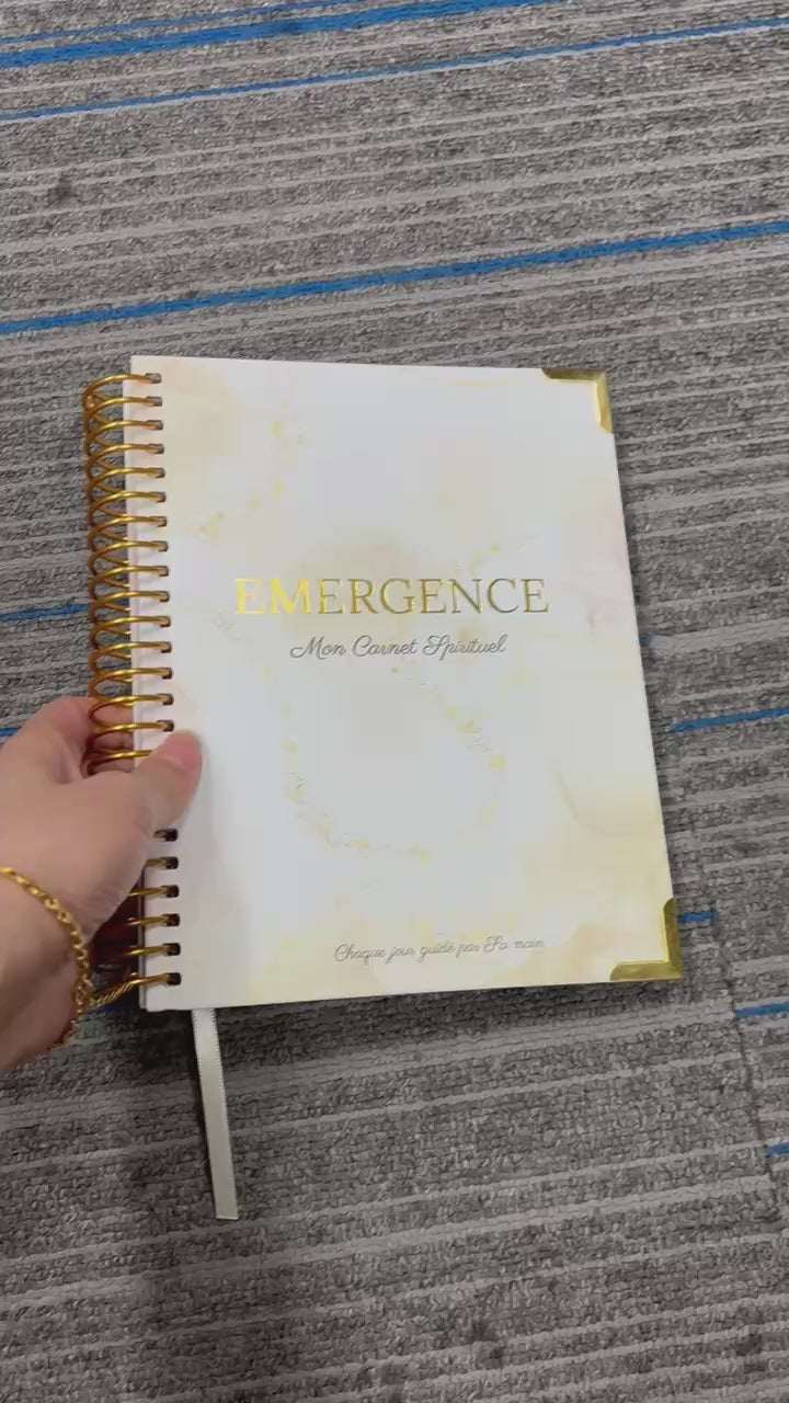 Carnet Spirituel 3-en-1 - Prédication · Étude Biblique · Prière | ByEmergence
